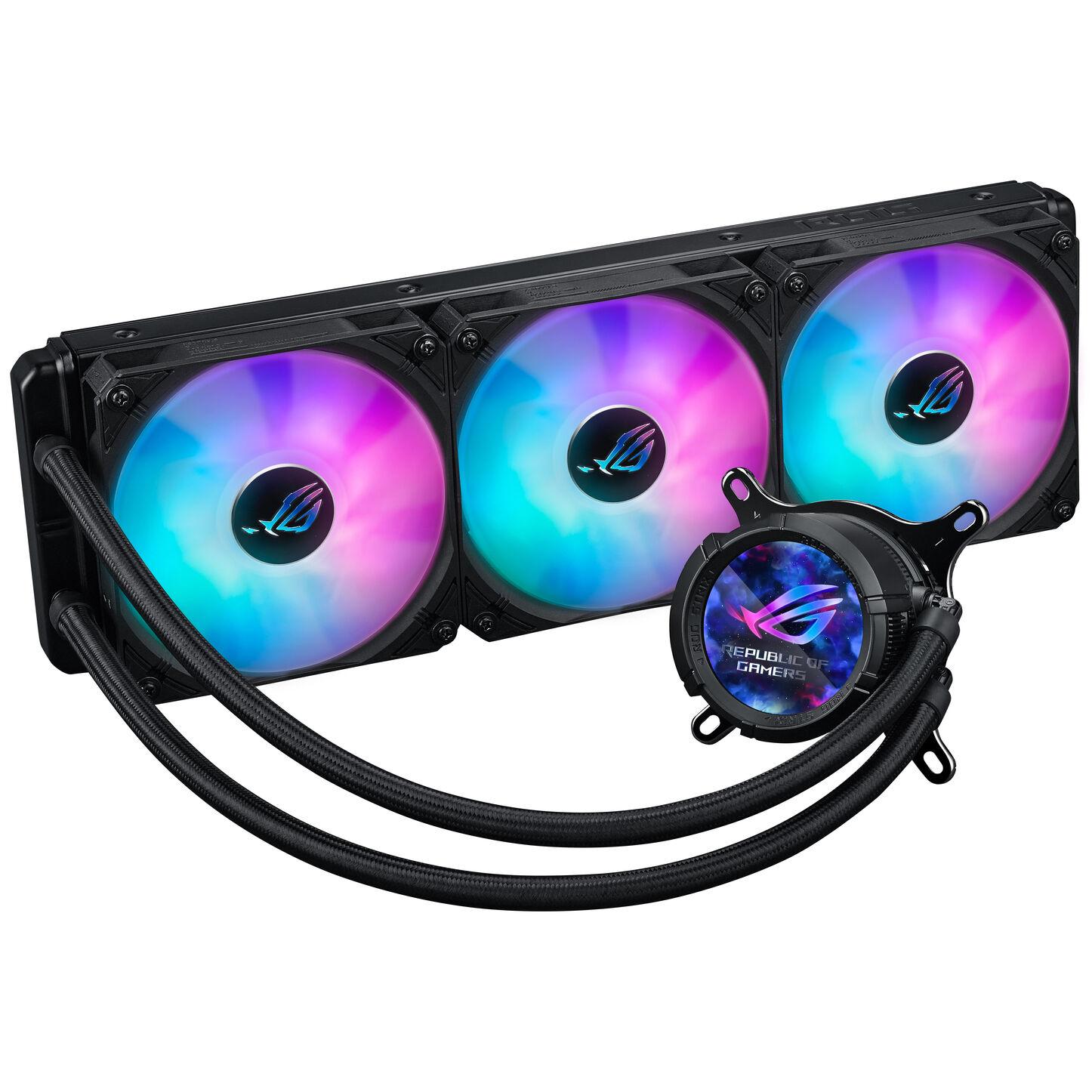ASUS ROG STRIX LC III 360 ARGB Case per computer Raffreddatore di liquidi tutto in uno 12 cm Nero