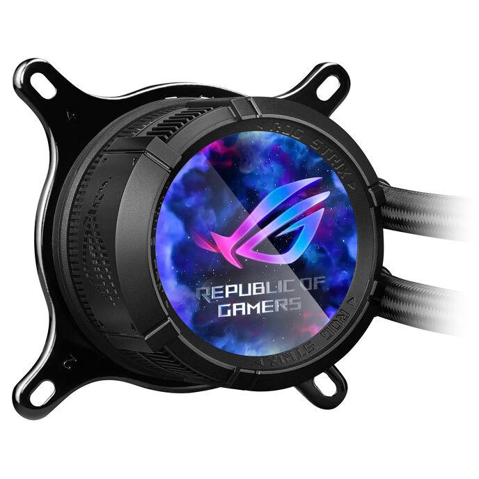 ASUS ROG STRIX LC III 360 ARGB Case per computer Raffreddatore di liquidi tutto in uno 12 cm Nero