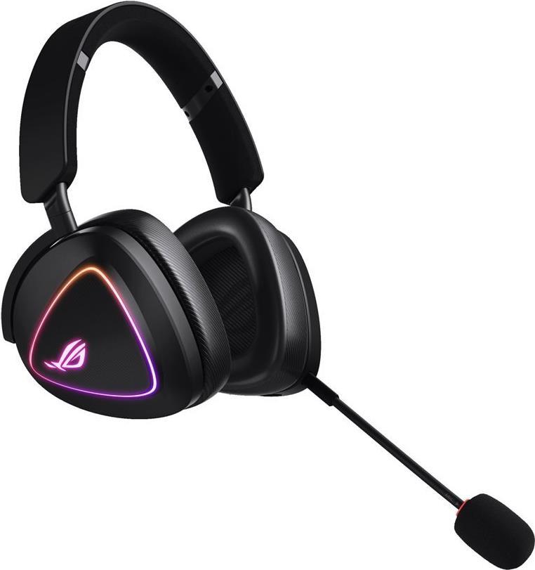 ASUS ROG DELTA II Auricolare Con cavo e senza cavo A Padiglione Gaming USB tipo-C Bluetooth Nero (ROG Delta II Headset)
