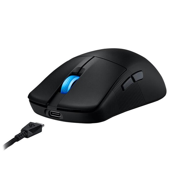 ASUS ROG Harpe Ace Mini mouse Giocare Ambidestro RF Wireless Bluetooth USB Type-C Ottico 42000 DPI
