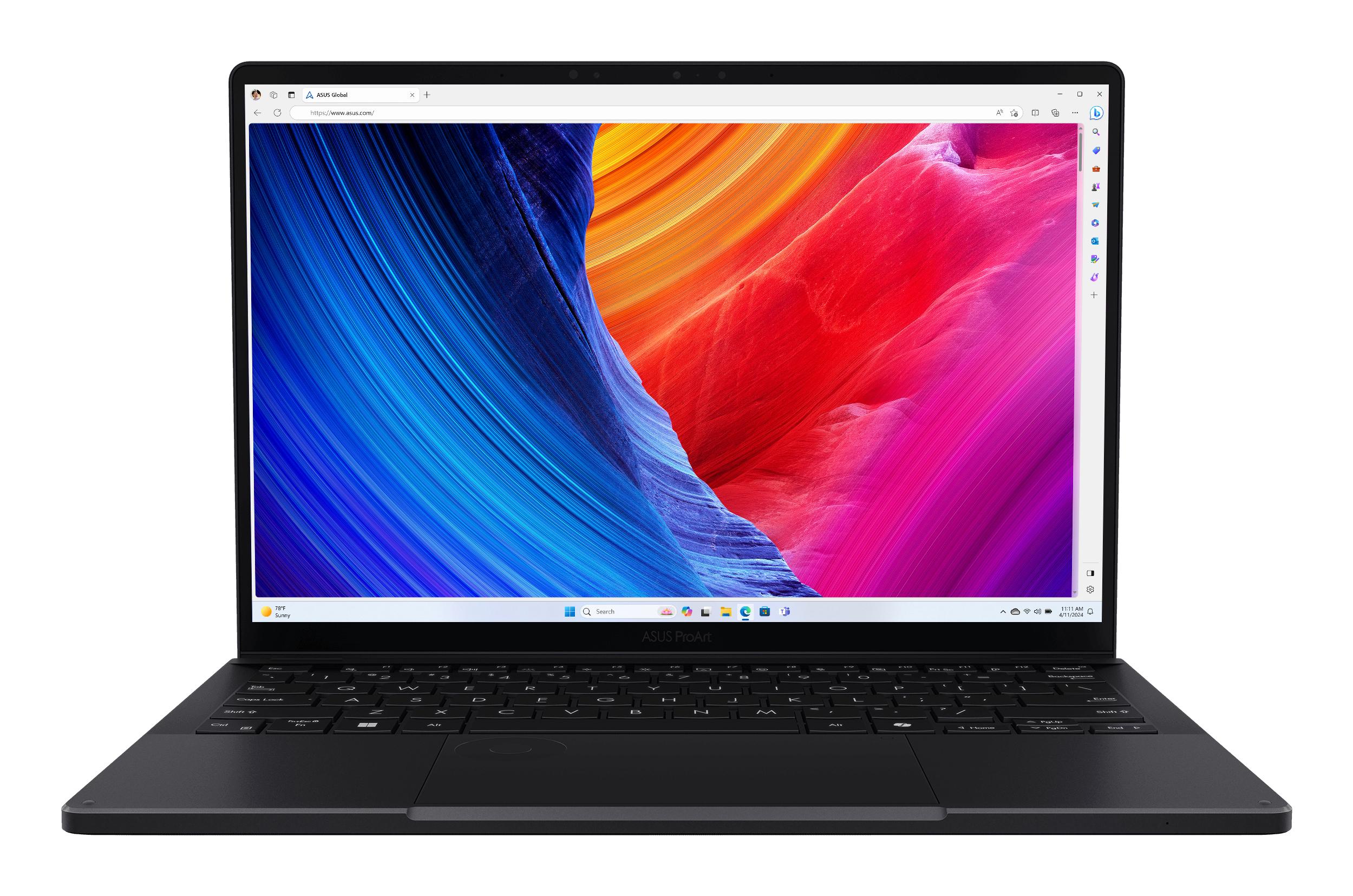 ASUS ProArt PX13 HN7306WV-LX009W AMD Ryzen AI 9 HX 370 Ibrido (2 in 1) 33,8 cm (13.3") Touch screen 3K 32 GB LPDDR5x-SDRAM 1 TB