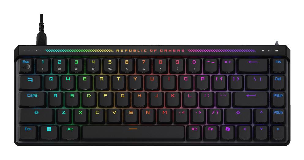 ASUS ROG Falchion Ace HFX tastiera Gaming USB Francese Nero