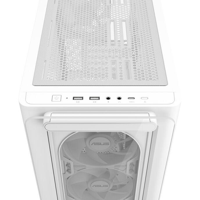 ASUS A23 PLUS TG ARGB WHITE Bianco