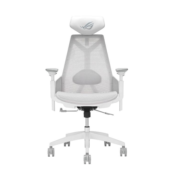 ASUS ROG Destrier Core Sedia per gaming universale Seduta imbottita Bianco