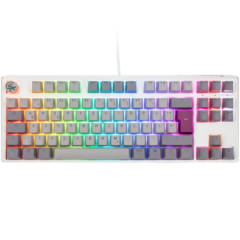 Ducky One 3 TKL - Tenkeyless (80 - 87 %) - Wired - USB - Interruttore meccanico - RGB -led - Silver (dkon2187st -bdpdmiwhc2)
