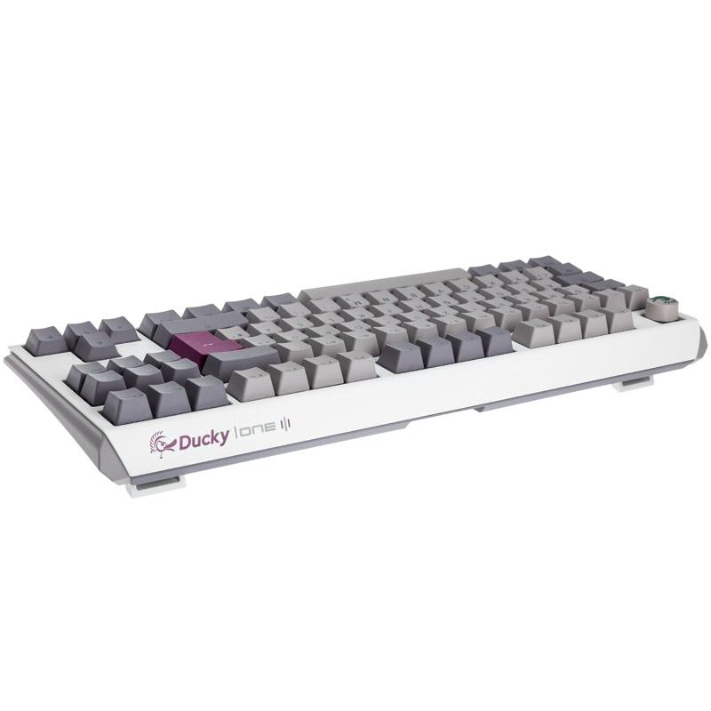 Ducky One 3 TKL - Tenkeyless (80 - 87 %) - Wired - USB - Interruttore meccanico - RGB -led - Silver (Dkkon2187st SDEPDMIWHC1)