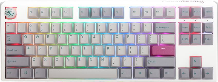 Ducky One 3 TKL - Tenkeyless (80 - 87 %) - Wired - USB - Interruttore meccanico - RGB -led - Silver (Dkkon2187st SDEPDMIWHC1)