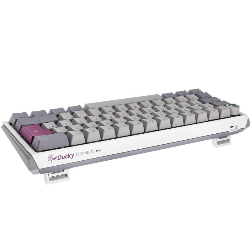 Ducky One 3 Mini - Mini - Wired - USB - Interruttore meccanico - RGB -led - Gray (DKON2161st -bdpdmiwhc2)