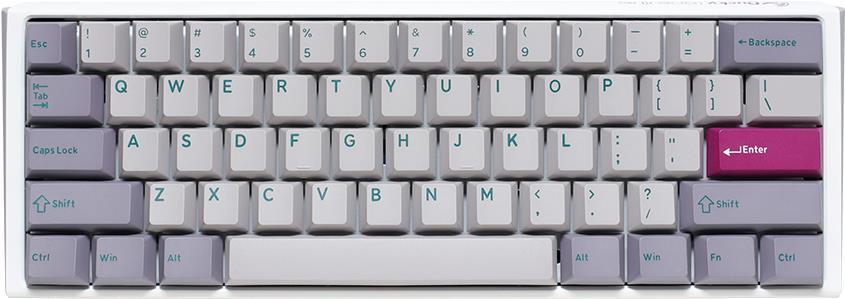 Ducky One 3 Mini - Mini - Wired - USB - Interruttore meccanico - RGB -led - Grey (DKON2161st RDPDMIWHC2)