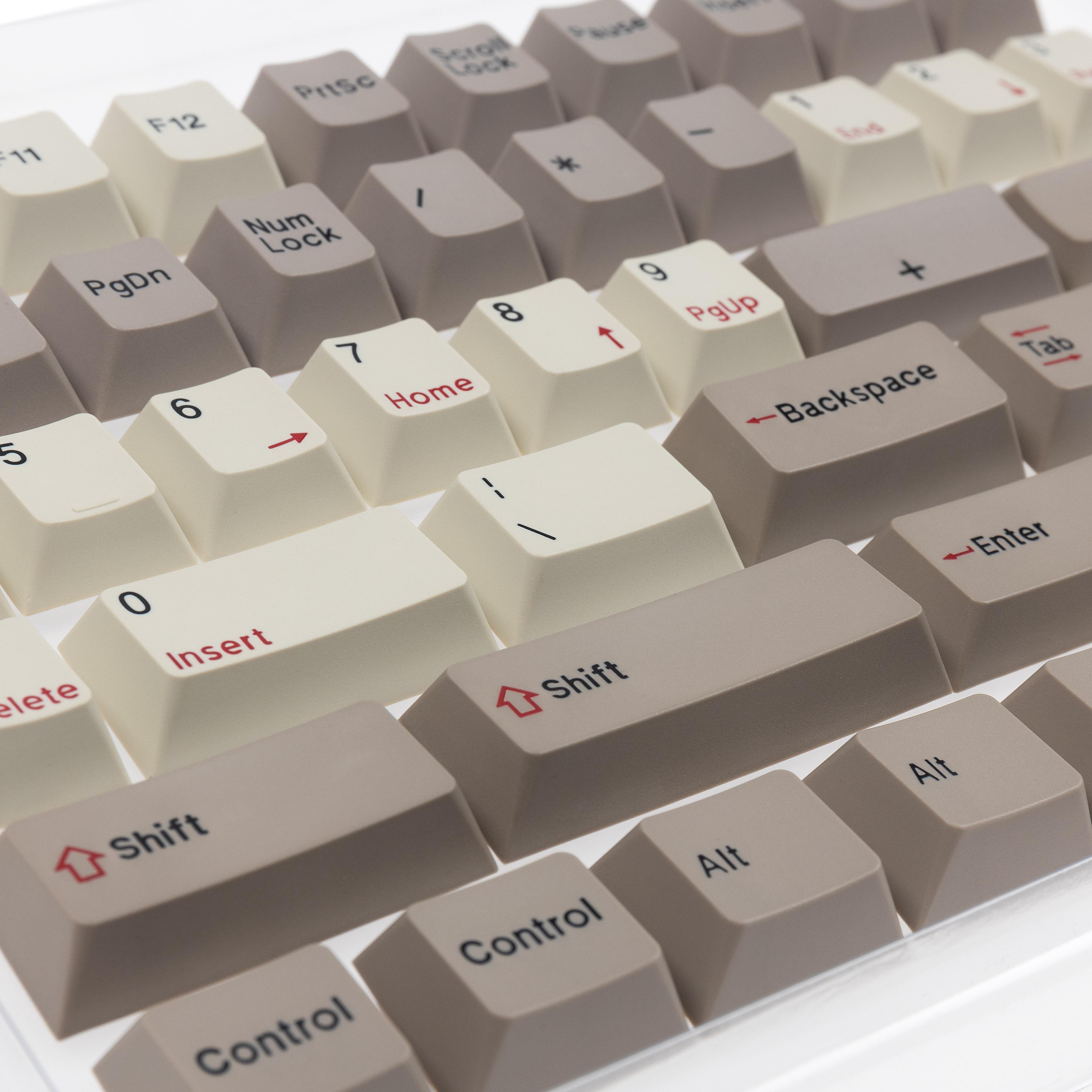 Ducky vintage keycap set keycap set da tastie di tastie di tastie da 108 realizzati con compatibili con tutte le tastiere con l