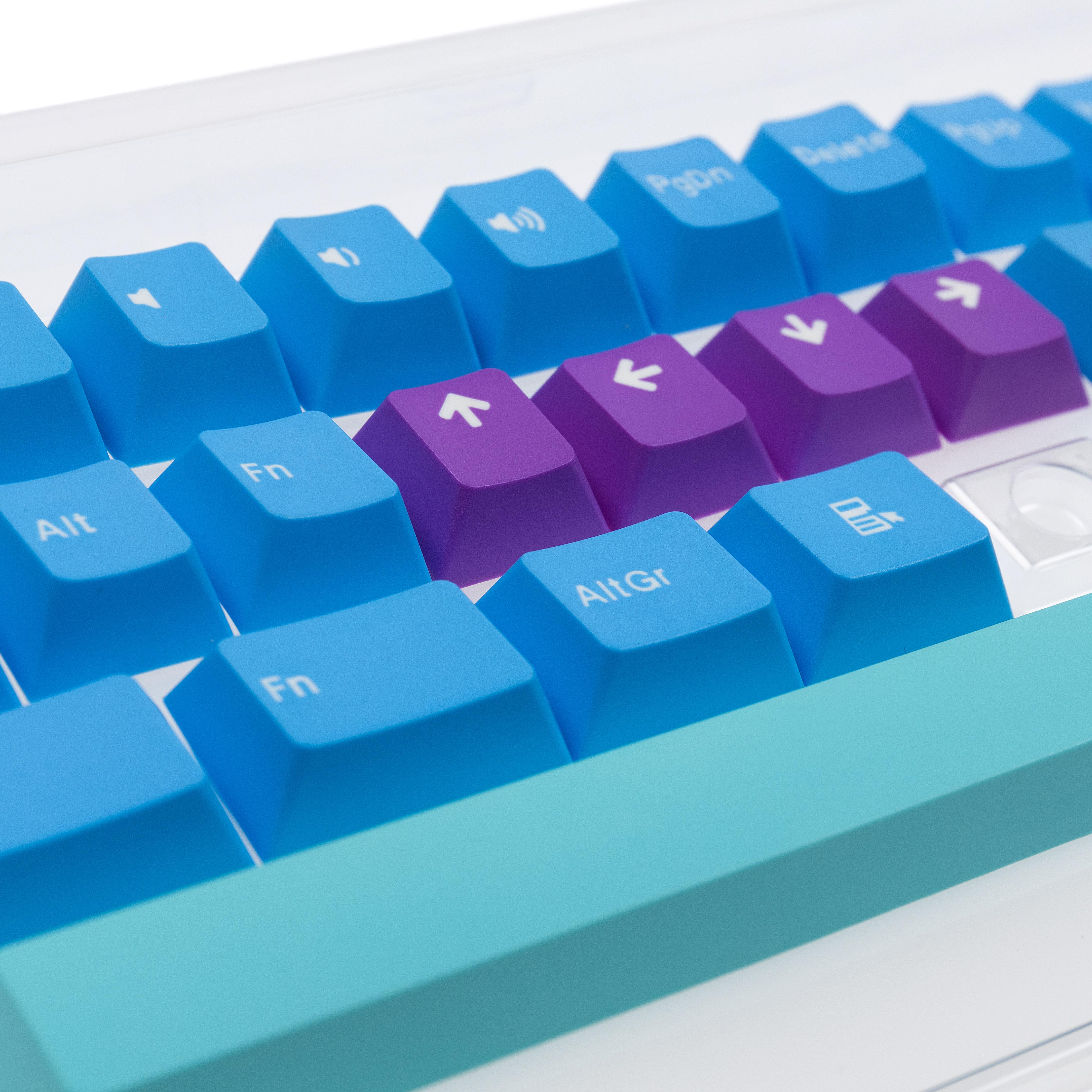 Ducky X MK Frozen Llama KeyCap Set-Exchange KeyCap Set da Ducky-With 108 KeyCaps da PBT compatibile con tutte le tastiere con l
