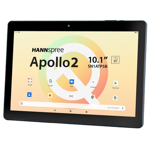 Hannspree HANNSpad Apollo 2 32 GB 25,6 cm [10.1] Mediatek 3 GB Wi-Fi 5 [802.11ac] Android 10 Nero (APOLLO 2 QUAD-CORE 3/32G 10.