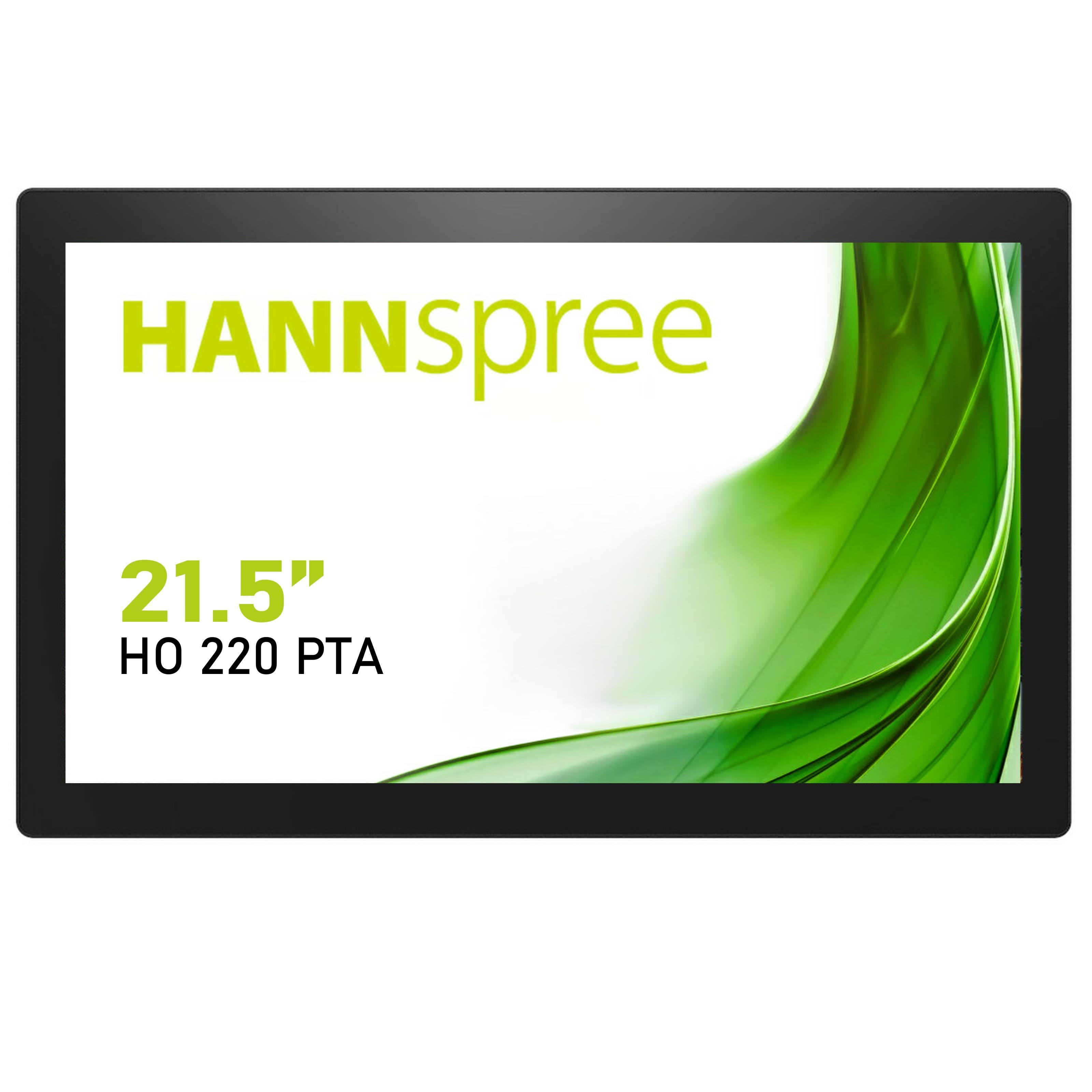 Hannspree Open Frame HO 220 PTA Pannello piatto interattivo 54,6 cm (21.5") LED 400 cd/mÂ² Full HD Nero Touch screen