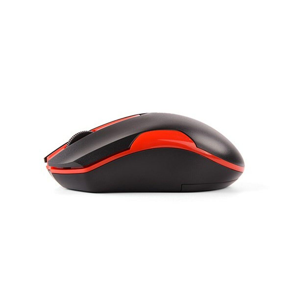 Mouse senza Fili A4 Tech G3-200N Nero/Rosso