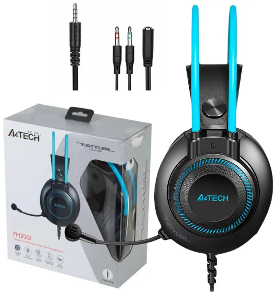 CUFFIE FSTYLER FH200I JACK 3 5MM BLU A4TSLU46820