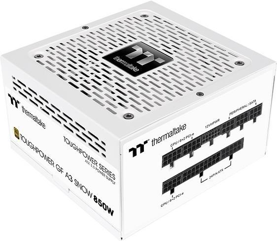 Thermaltake Toughpower GF A3 Snow 850W - TT Premium Edition alimentatore per computer 24-pin ATX ATX Bianco (Toughpower GF A3 S