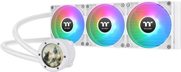 KIT WATERCOOLING AIO THERMALTAKE TH V2 ULTRA EX SYNC RGB - 360MM (BLANC)