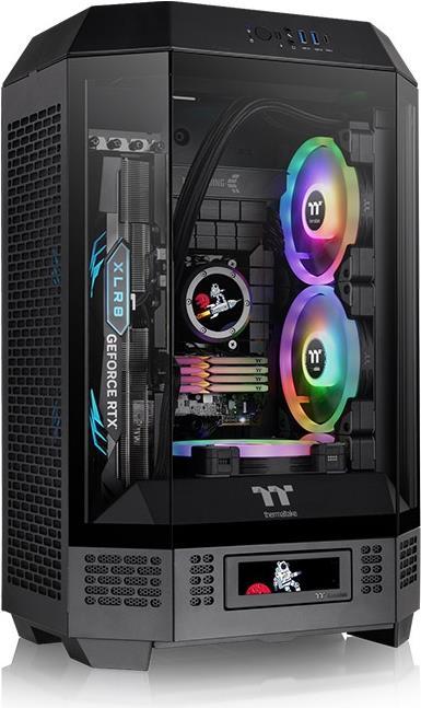 THERMALTAKE Il case Tower 300 Micro-Tower Micro-ATX con finestra di visualizzazione nera