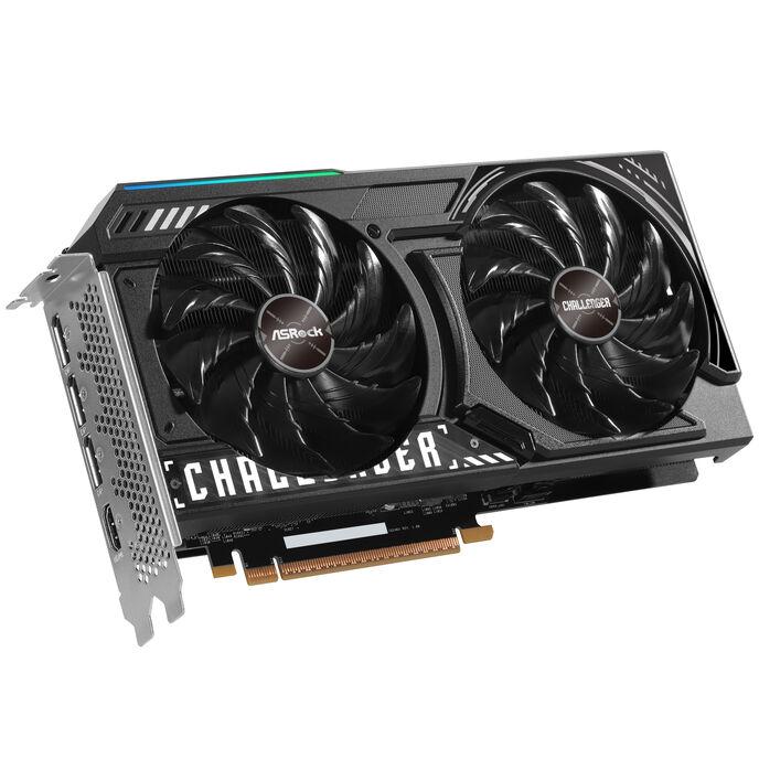 ASRock Intel Arc B570 Challenger 10GB OC Graphics Card 10GB GDDR6 2600 MHz Base Clock Dual Fan 3x DisplayPorts / 1x HDMI Port