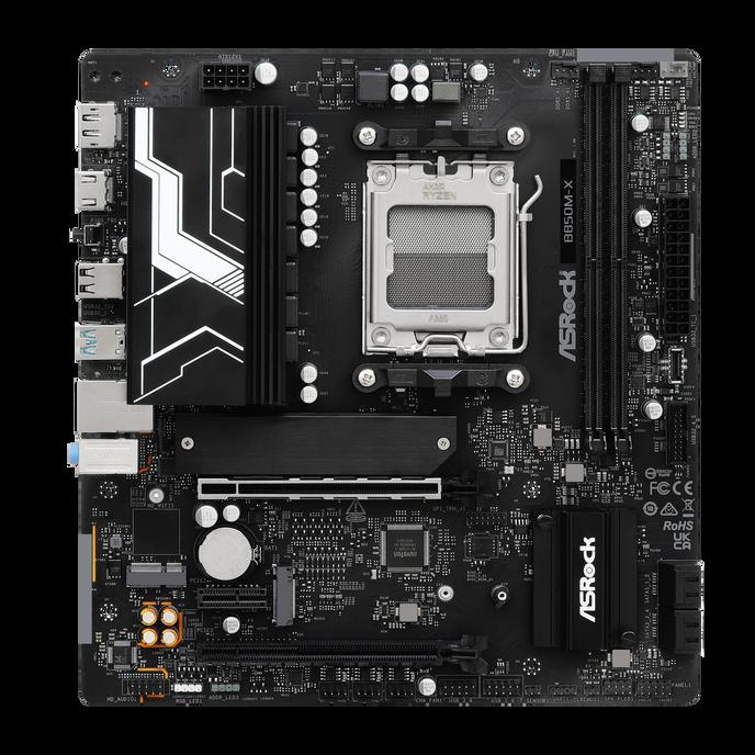 Asrock B850M-X AMD B850 AM5 Micro ATX 2 DDR5 HDMI DP 2.5G LAN 2x M.2