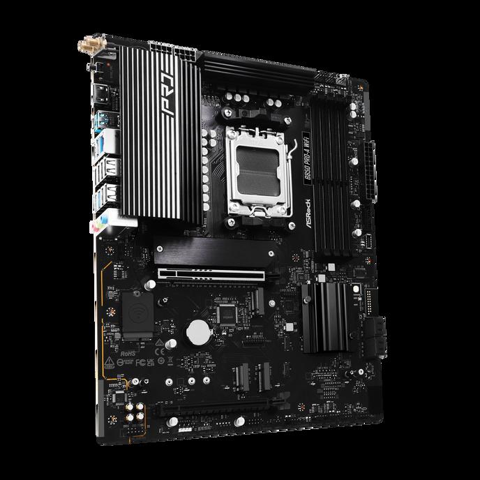 Asrock B850 PRO-A WIFI AMD B850 AM5 ATX 4 DDR5 HDMI USB-C DP-alt Wi-Fi 6E 2.5G LAN 4x M.2