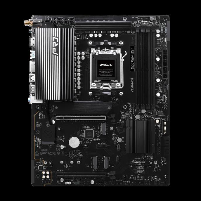 Asrock B850 PRO-A WIFI AMD B850 AM5 ATX 4 DDR5 HDMI USB-C DP-alt Wi-Fi 6E 2.5G LAN 4x M.2