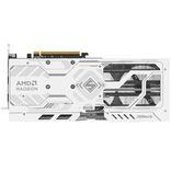 Asrock RX9060 XT Steel Legend 16GB OC, PCIe5, 16GB DDR6, HDMI, 2 DP, 3320MHz Clock, RGB Lighting, Overclocked, White