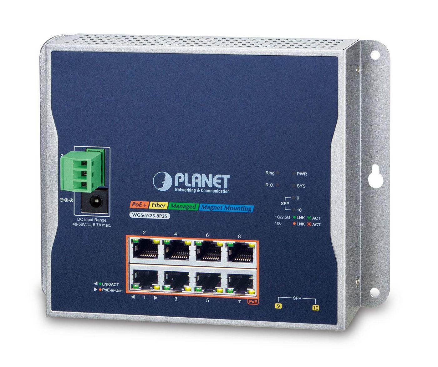 IP30 IPv6/IPv4 L2 8 porte