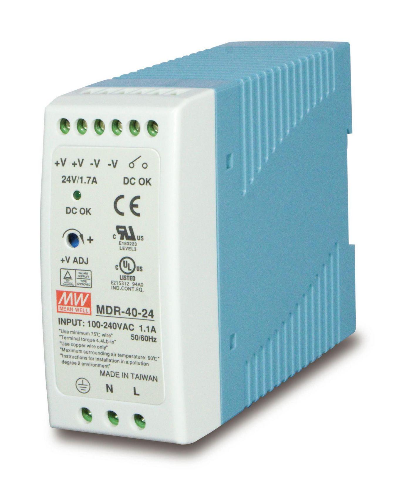 Alimentazione da 24 V 40W Din-Rail
