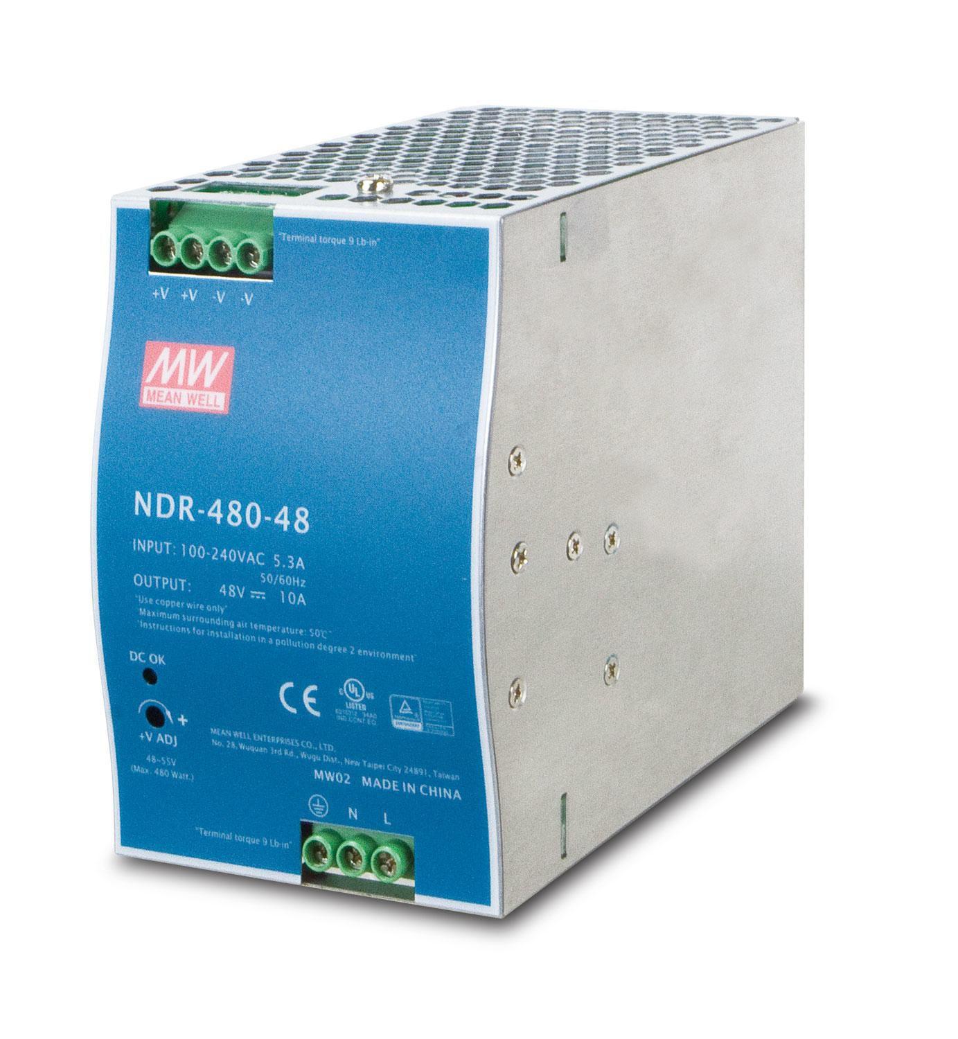 48V 480W Din-Rail Power