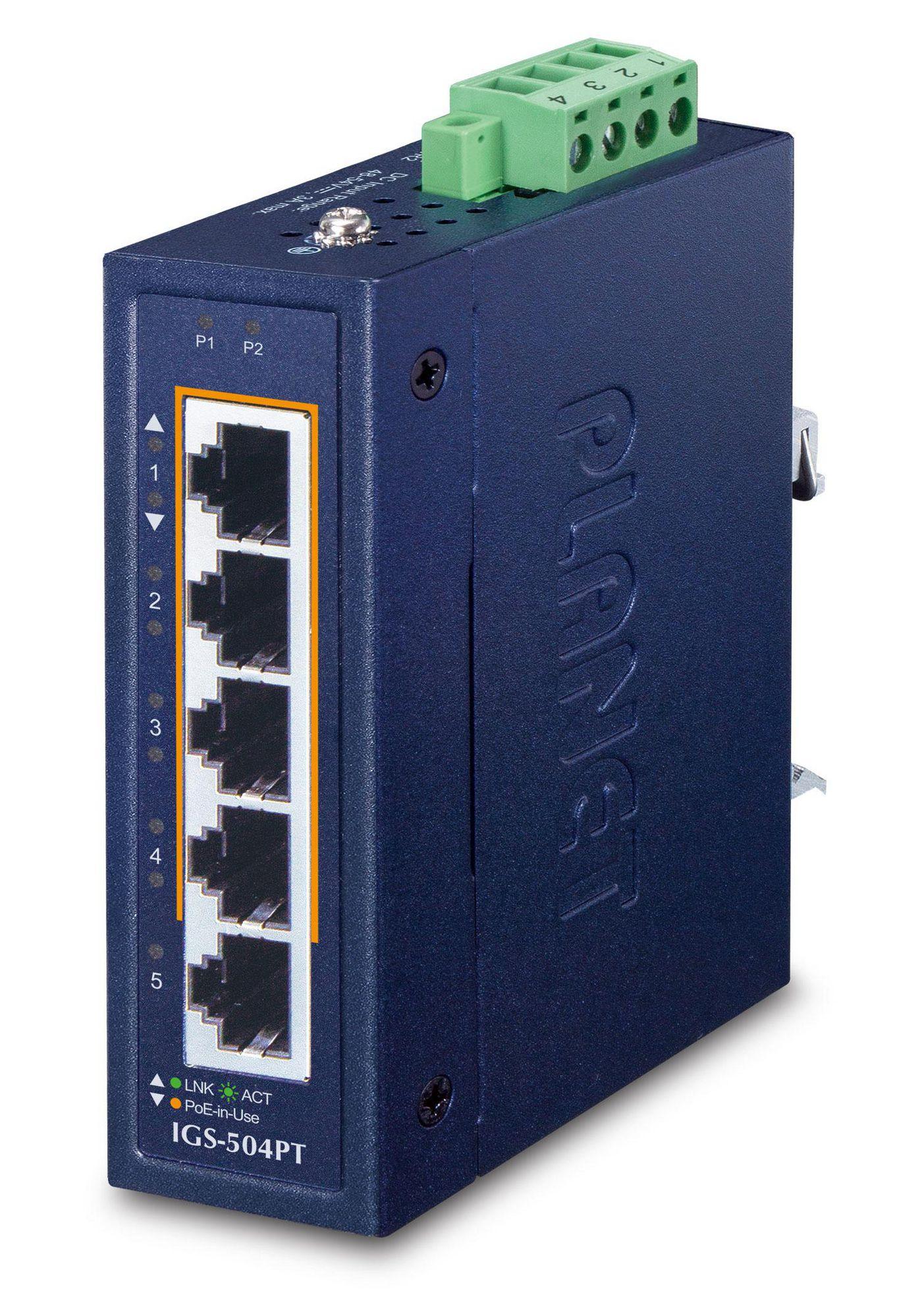 IP30 Dimensioni compatte a 4 porte