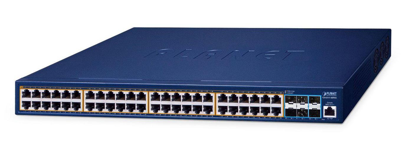 PLANET GS-6311-48P6X switch...