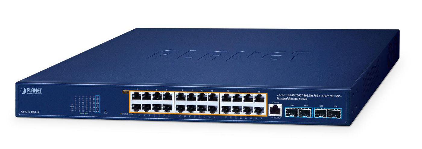 PLANET GS-4210-24UP4X...