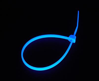 Set di fascette fermacavi 20 pezzi 120 mm - Blu UV