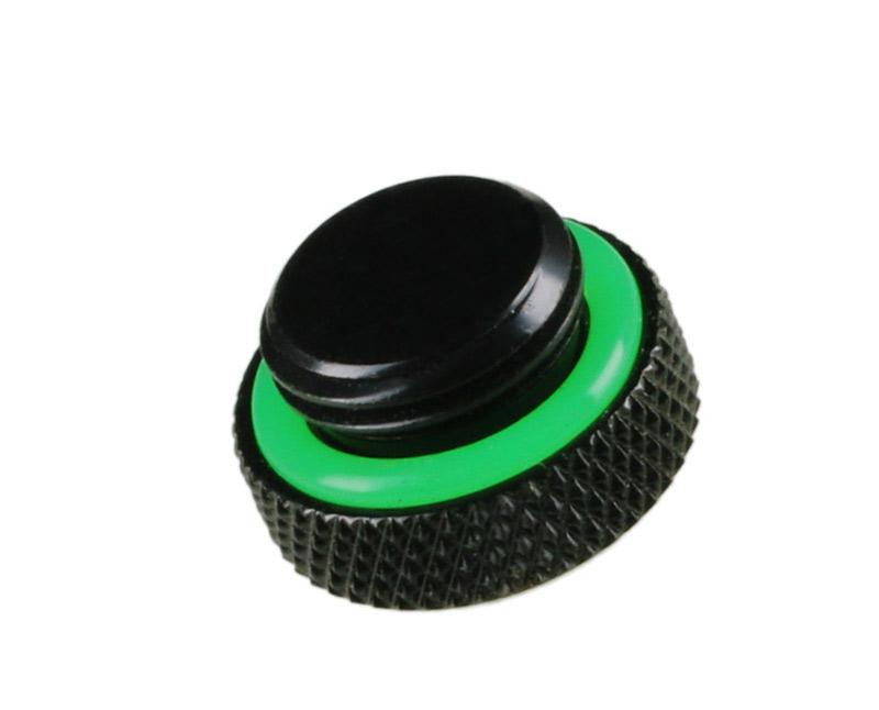 Bitspower BP-MBWP-C06 parte e accessorio del sistema di raffreddamento del computer (Bitspower Stop Fitting - Black)
