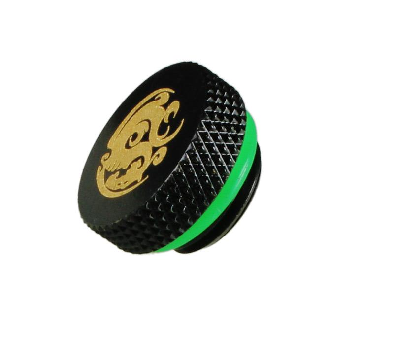 Bitspower BP-MBWP-C06 parte e accessorio del sistema di raffreddamento del computer (Bitspower Stop Fitting - Black)