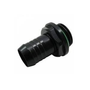 Collegamento dritto G1/4 pollici AG a 11 mm ID - nero opaco