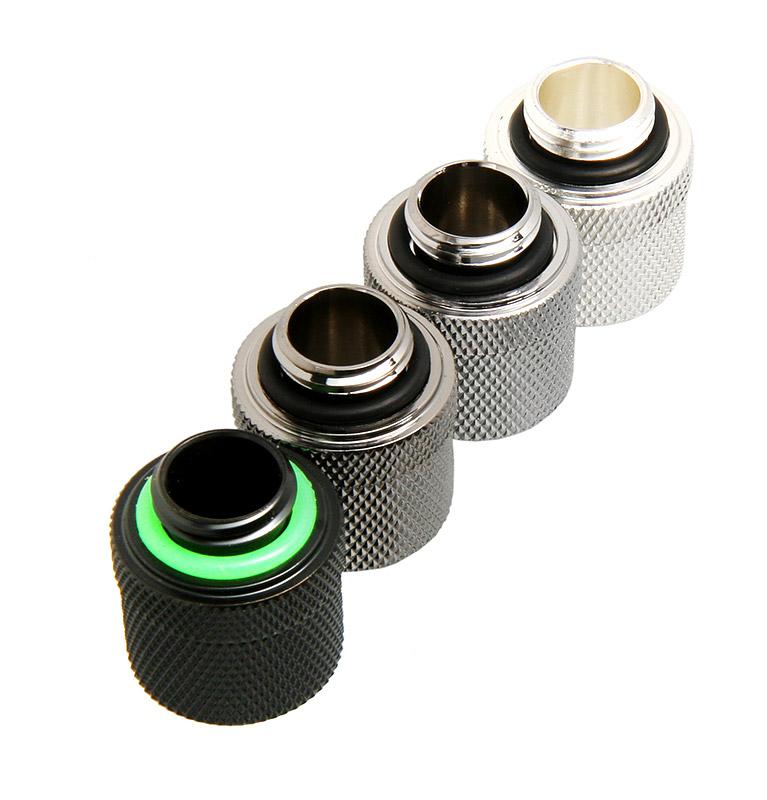 Bitspower Winkel 1/4 Zoll auf IG 1/4 Zoll - matt black