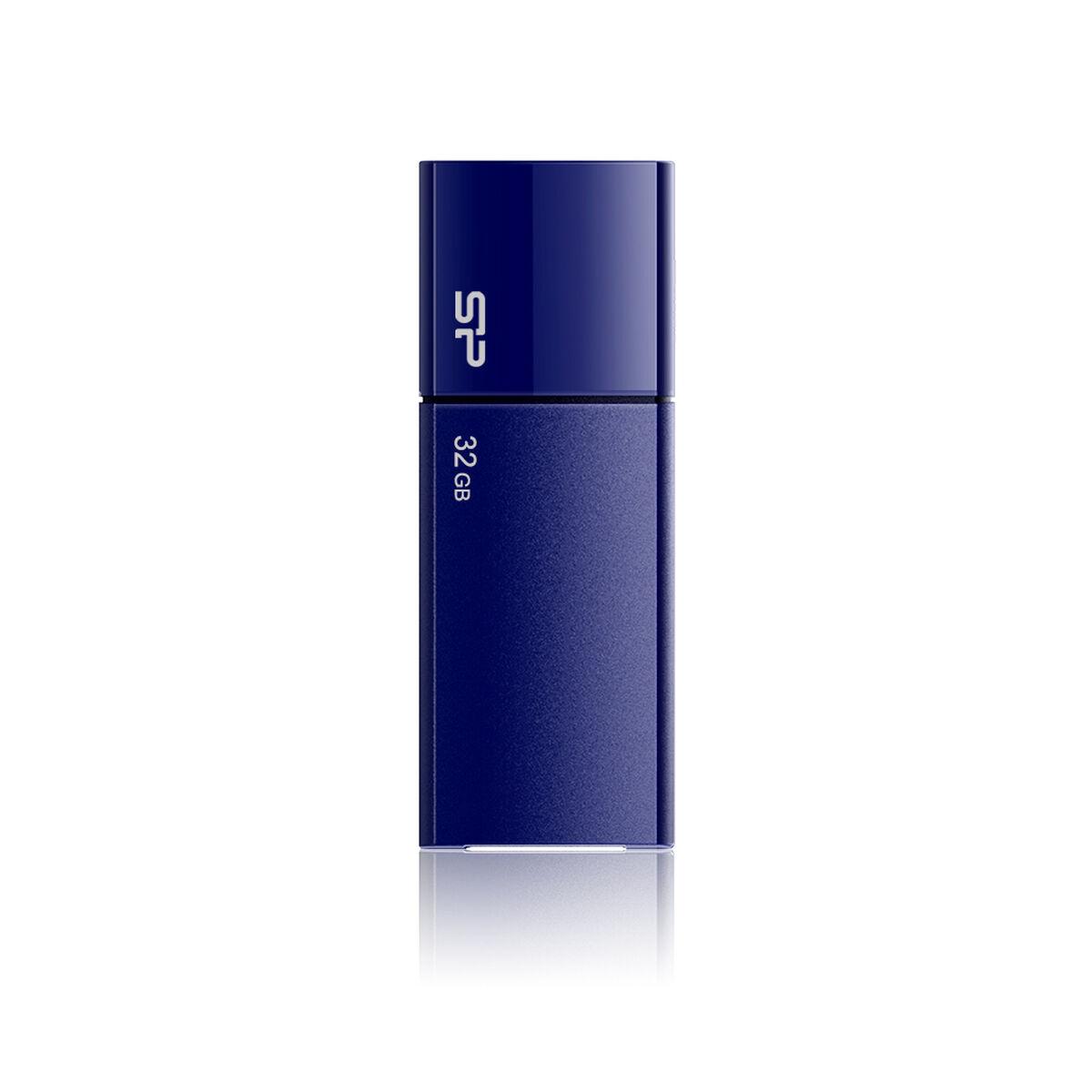 Memoria USB Silicon Power Ultima U05 Azzurro Blu Marino 32GB