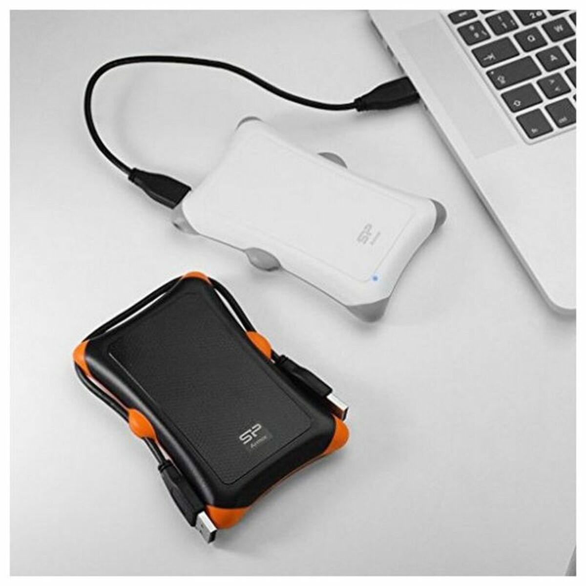 Disco rigido portatile Silicon Power Rugged Armor A30 da 2 TB, resistente agli urti, USB 3.0 da 2,5" di grado militare