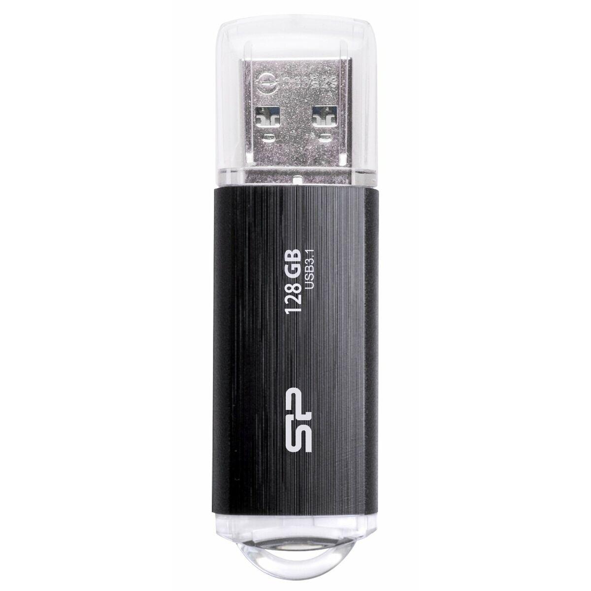 Silicon Power Blaze B02 128GB USB-A 3.2 Drive Flash Black