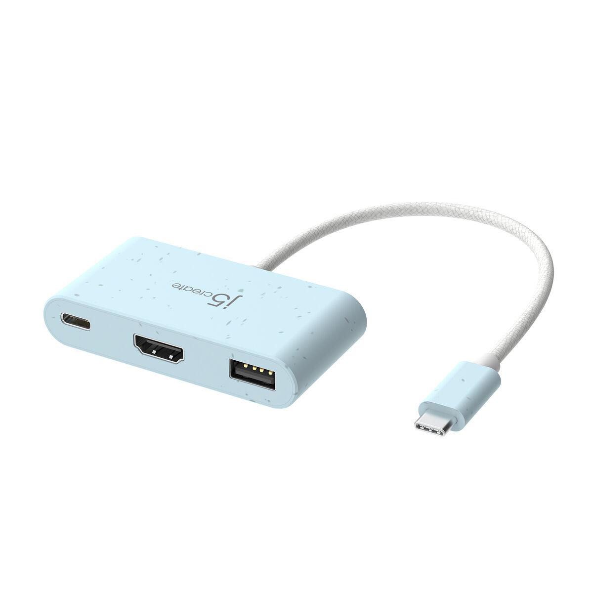 j5create JCA379EC-N Da USB-CÃƒâ€šÃ‚Â® ecologico a HDMIÃƒÂ¢Ã‚â€žÃ‚Â¢ e USBÃƒÂ¢Ã‚â€žÃ‚Â