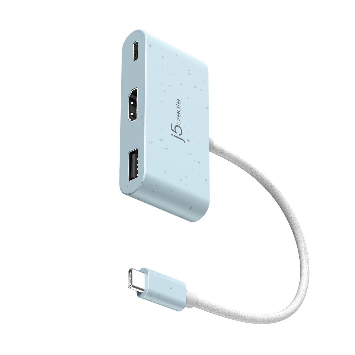 j5create JCA379EC-N Da USB-CÃƒâ€šÃ‚Â® ecologico a HDMIÃƒÂ¢Ã‚â€žÃ‚Â¢ e USBÃƒÂ¢Ã‚â€žÃ‚Â