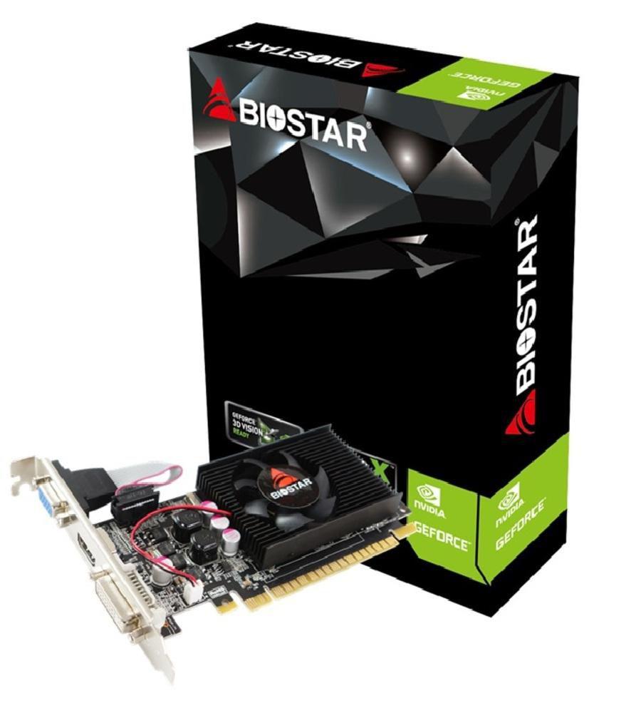 SVGA BIOSTAR NVIDIA G210-1GB D3 LP 1GB DDR3 64Bit VGADVIHDMI PCI-E