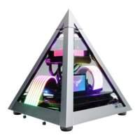 Housing Mini-ITX Pyramid Mini 806 Alluminio Temp.Glass Argb