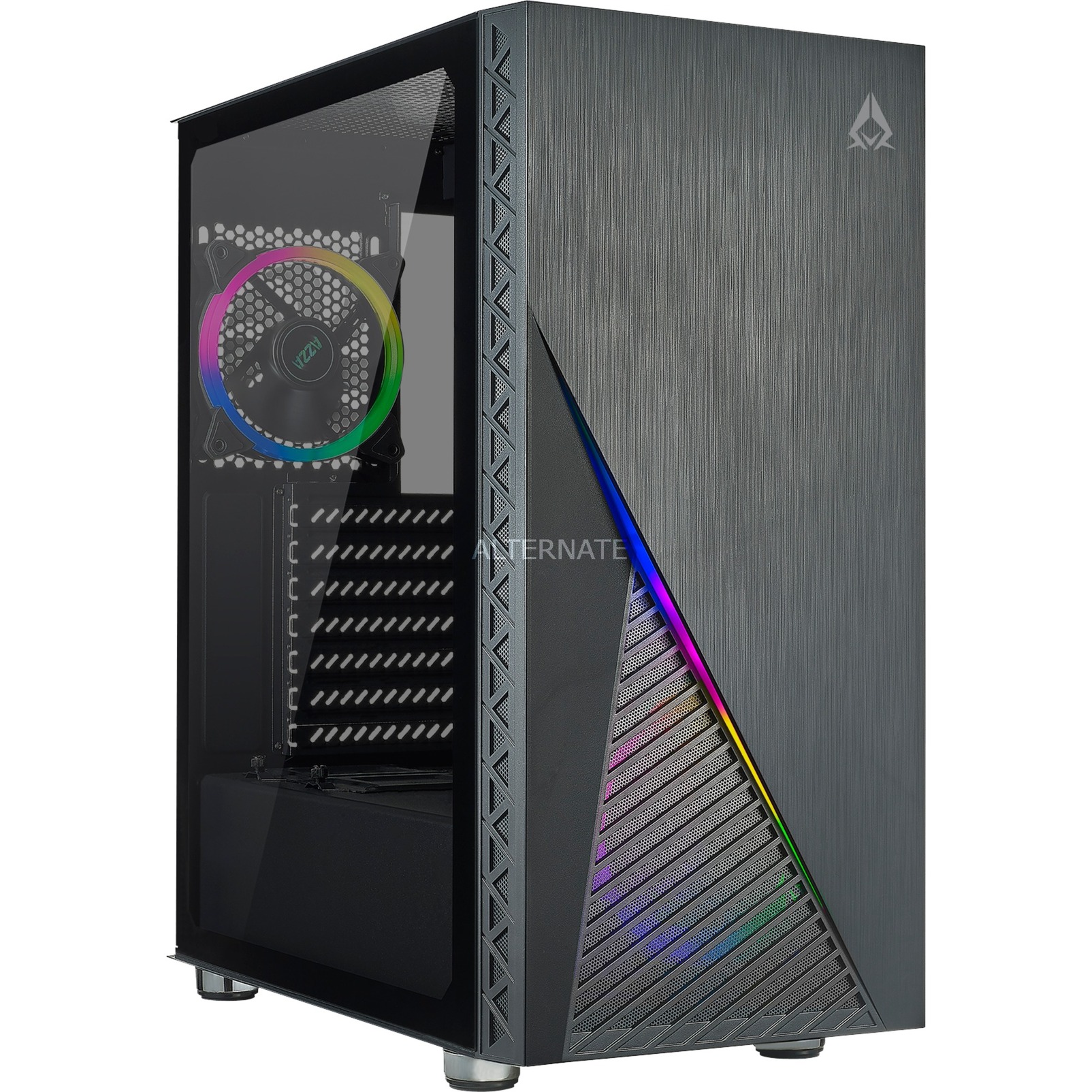 Case Midi ATX Zeno 350 vetro temperato ARGB