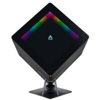 AZZA Regis 902 Gaming Design ATX Tower, telaio in alluminio con finestra in vetro RGB