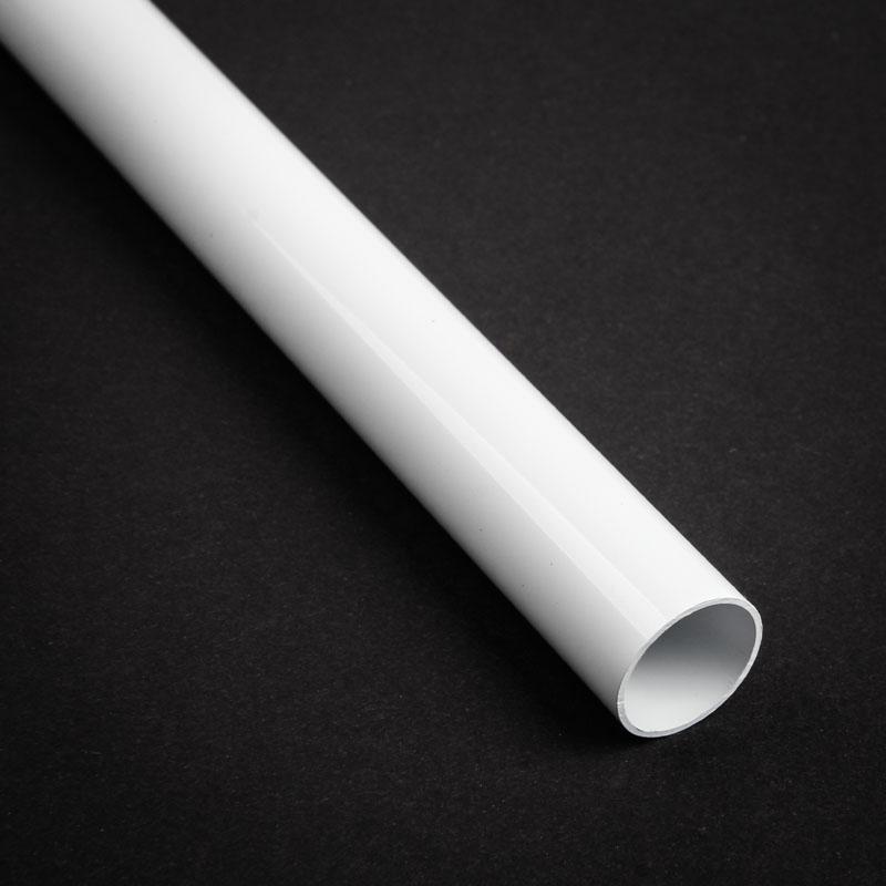 Nessuno Smusso per tubi rigidi in ottone da 16 mm d.C., 300 mm - bianco