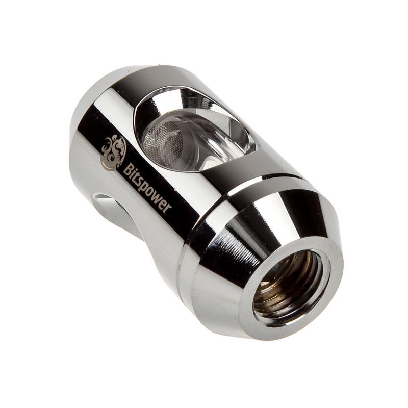 Bitspower In-Line Filter - Shiny Silver