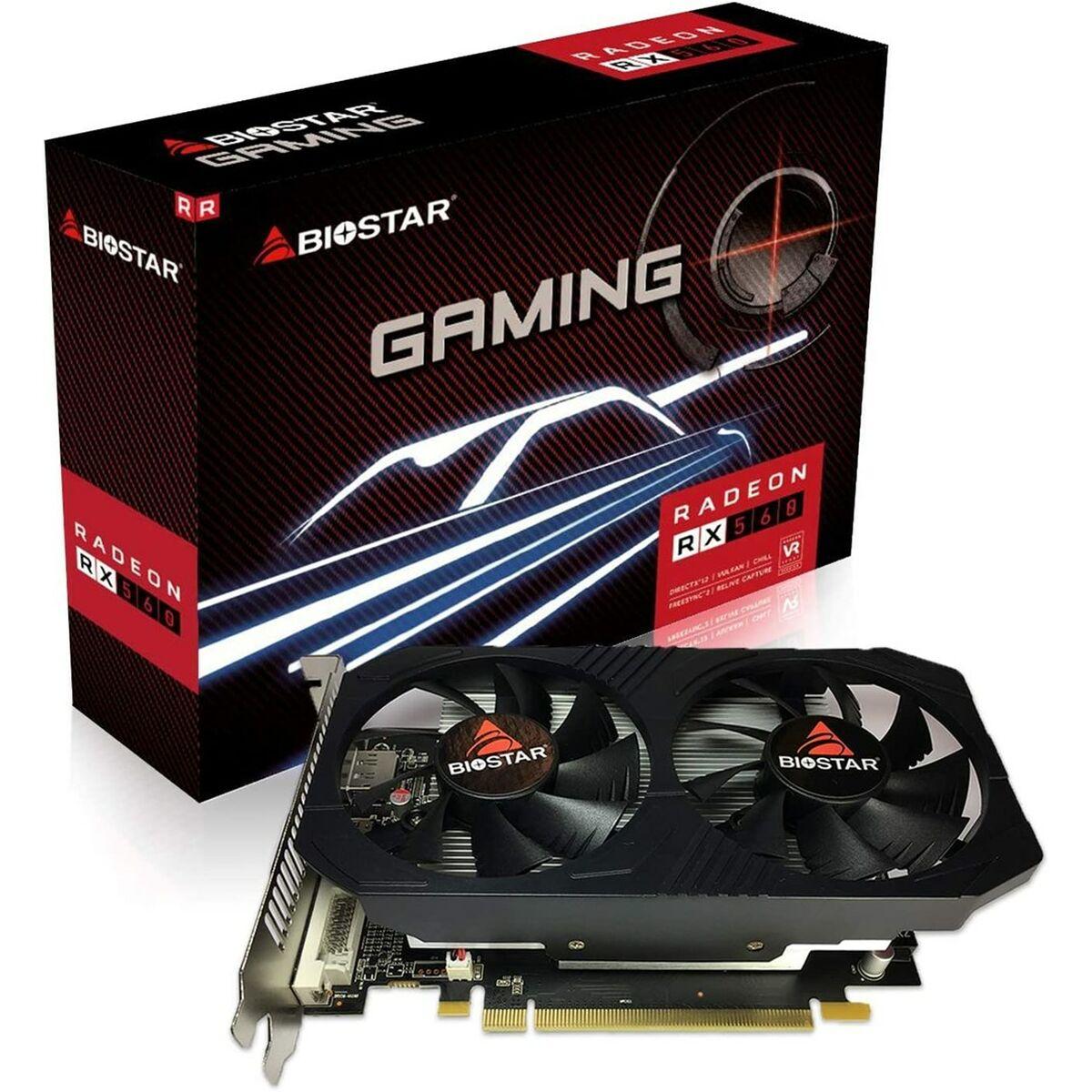 Scheda Grafica Biostar VA5615RF41 AMD Radeon RX 560 GDDR5 4GB